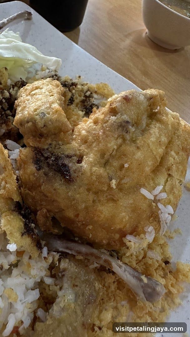 Fried Chicken with Rice