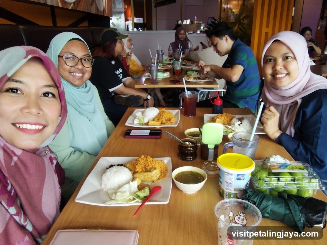 Group Dining at Restaurant