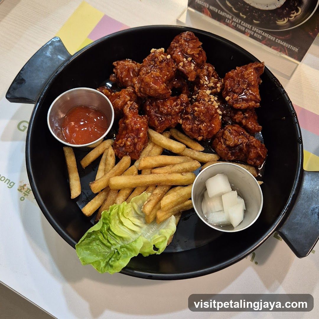 Spicy Chicken and Fries Meal