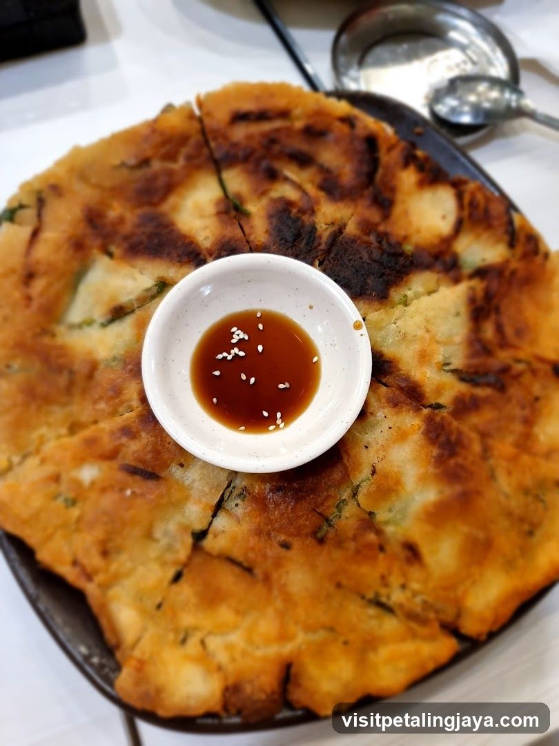 Fried Pancake with Sauce
