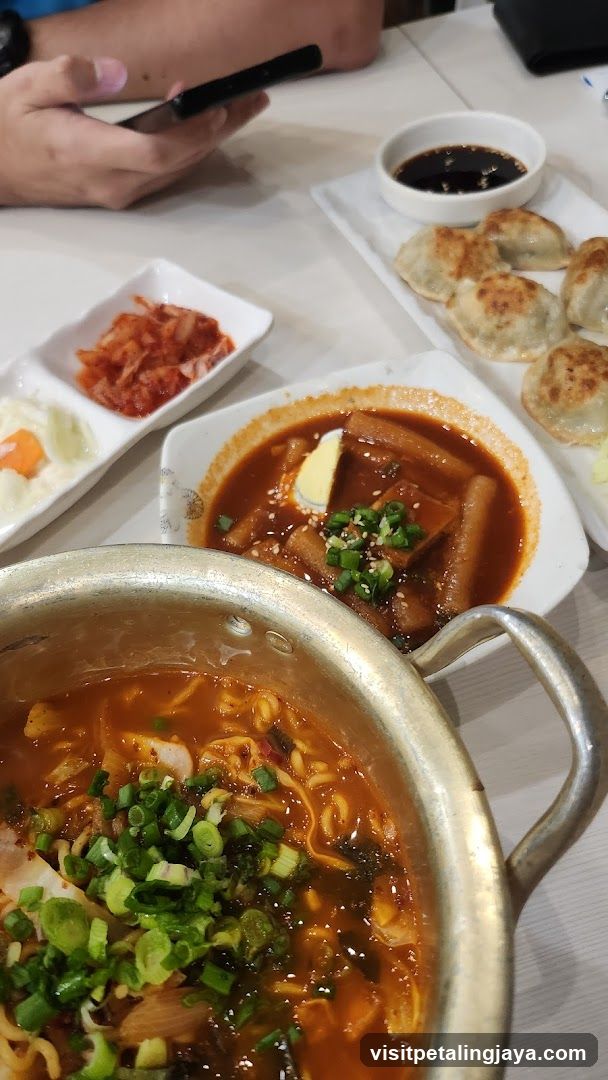 Korean Food Spread
