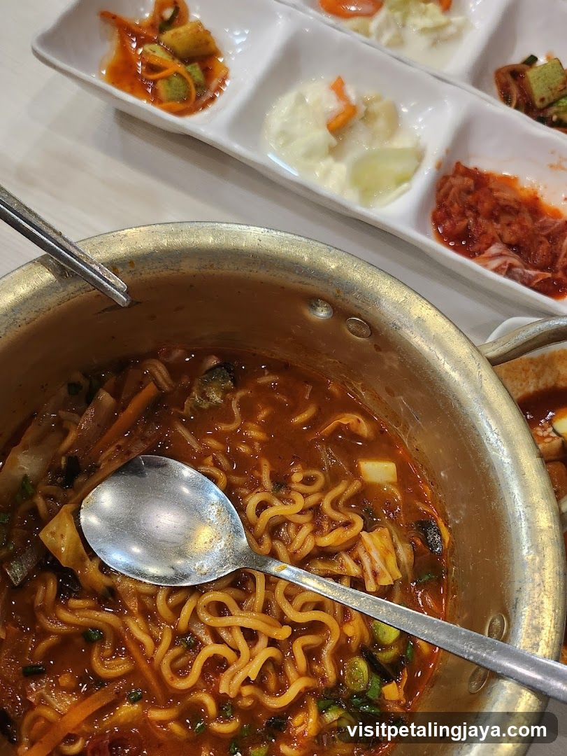 Korean Hot Pot Meal