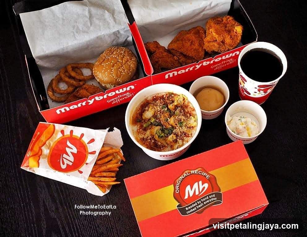 Marrybrown Meal Spread