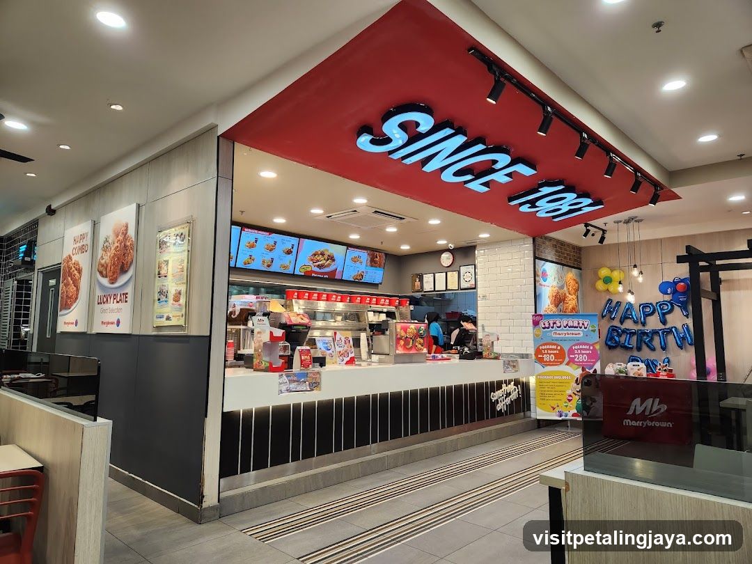 Since 1981 Food Stall Interior