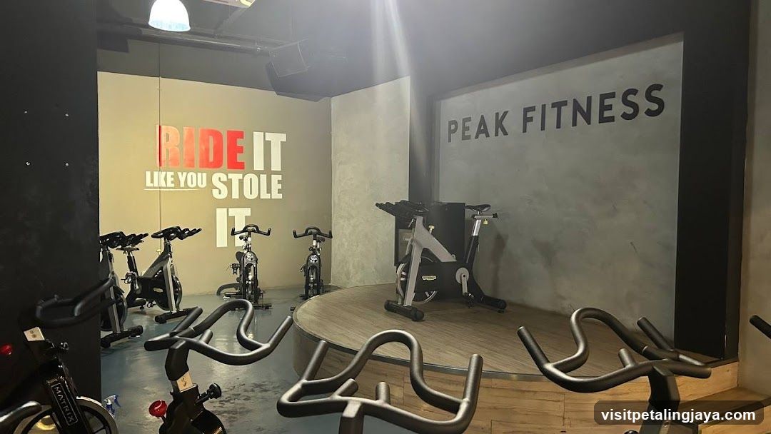 Peak Fitness Studio Interior