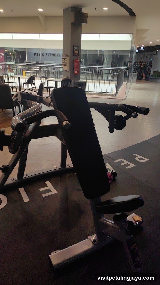 Gym Interior with Equipment
