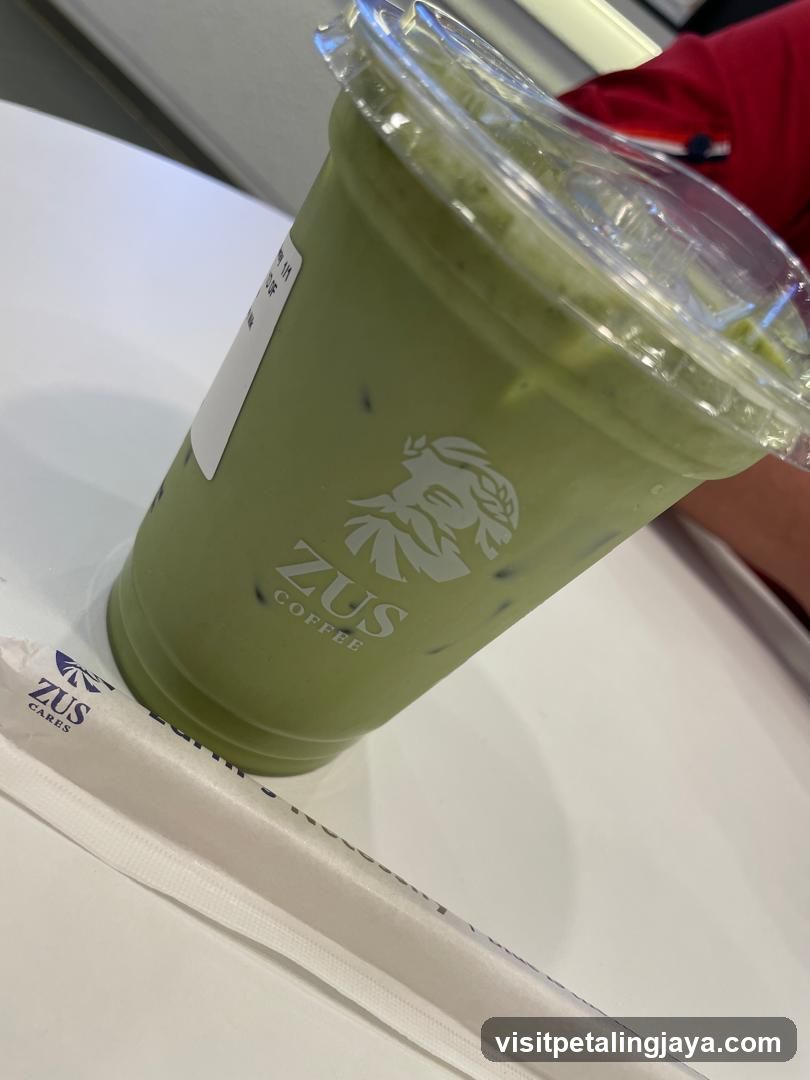 ZUS Coffee Matcha Drink