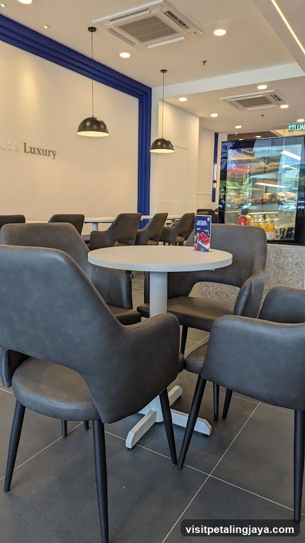 Interior of a modern cafe or restaurant