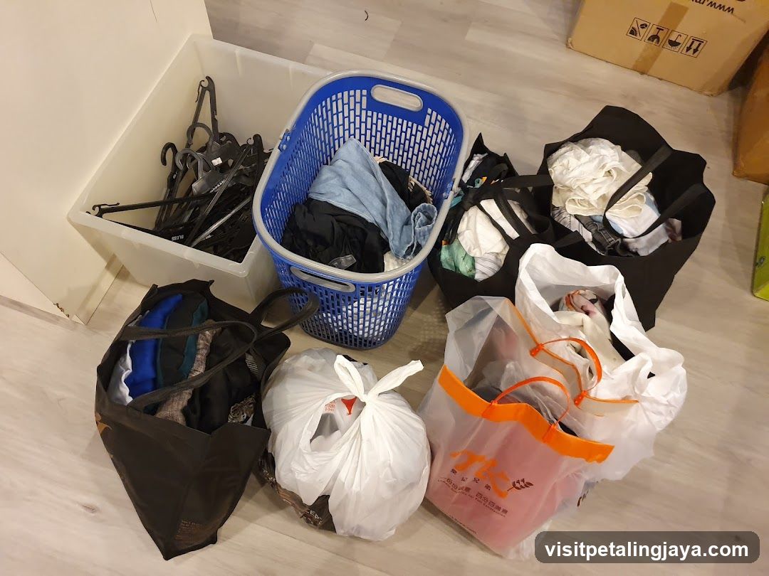 Clothes and Shopping Bags
