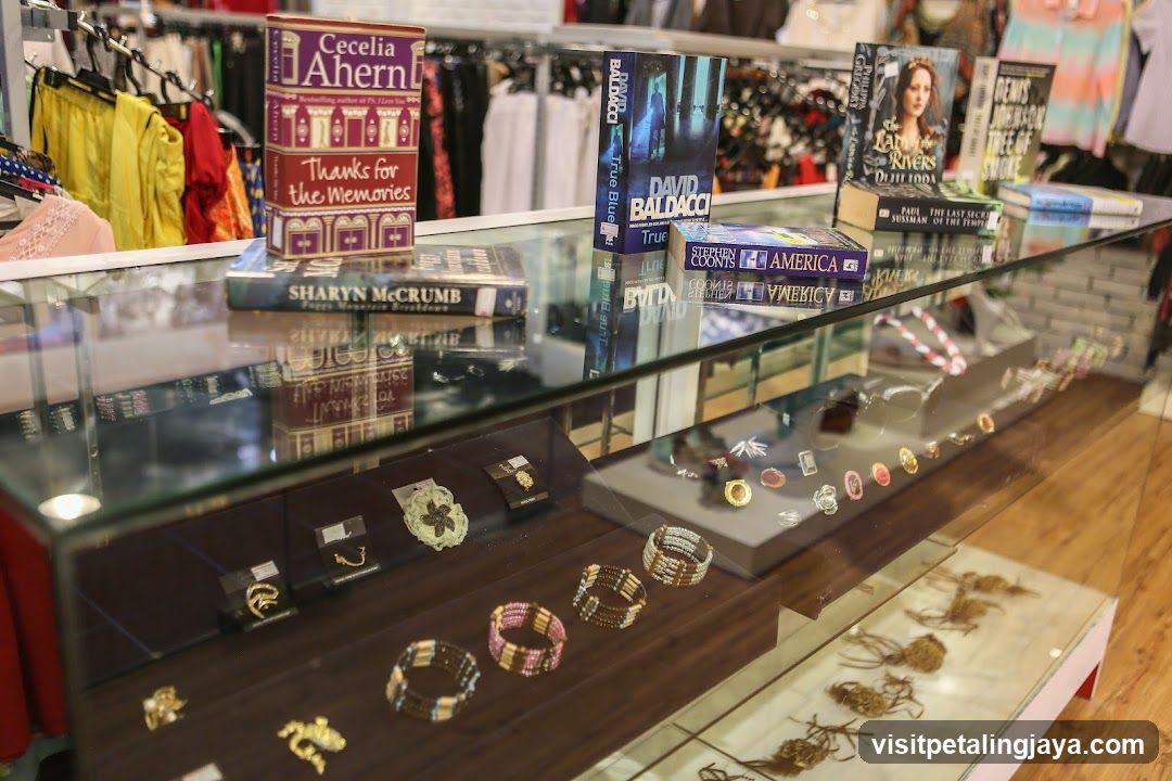 Book and Jewelry Display