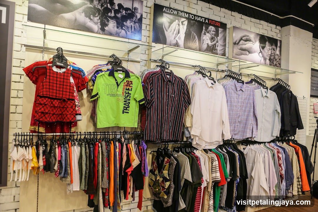 Clothing Store Interior Display