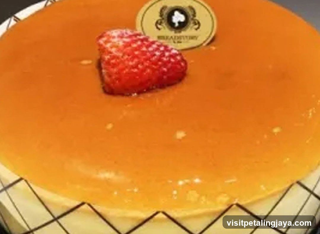 Strawberry Topped Dessert Cake