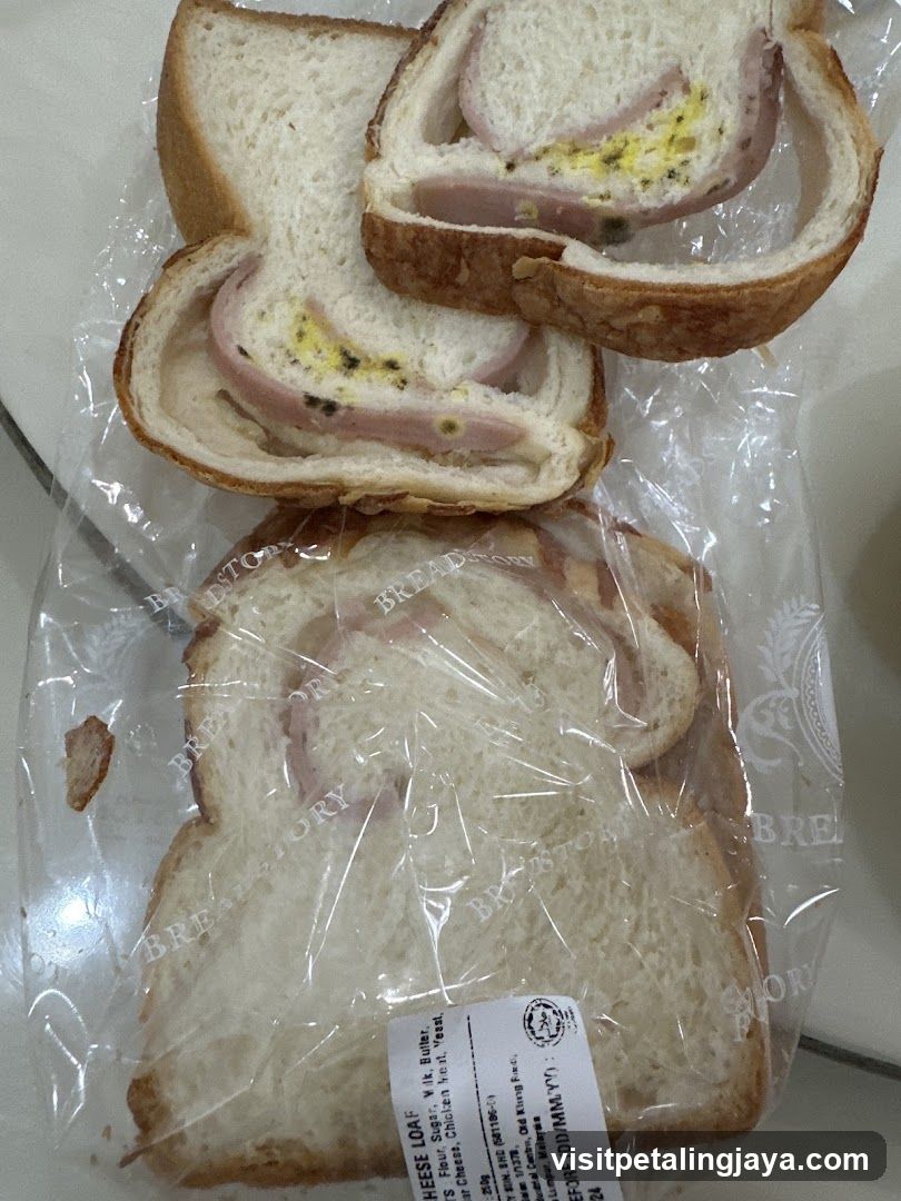 Bread Loaf Sandwiches in Packaging