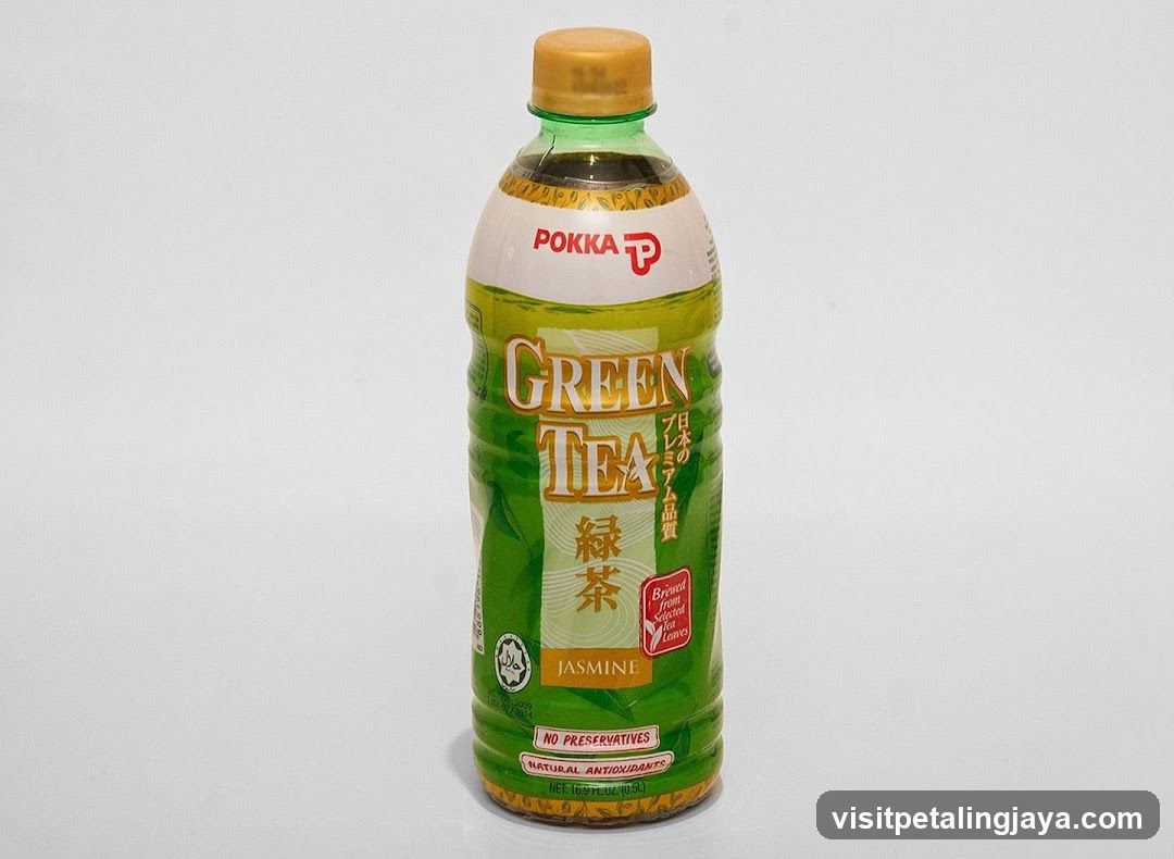 Pokka Green Tea Bottle