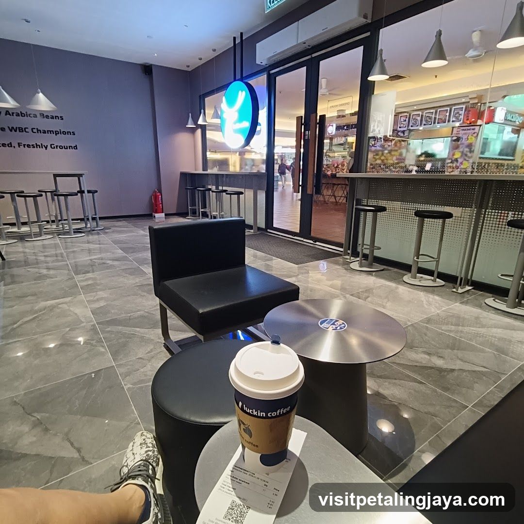 Luckin Coffee Interior View