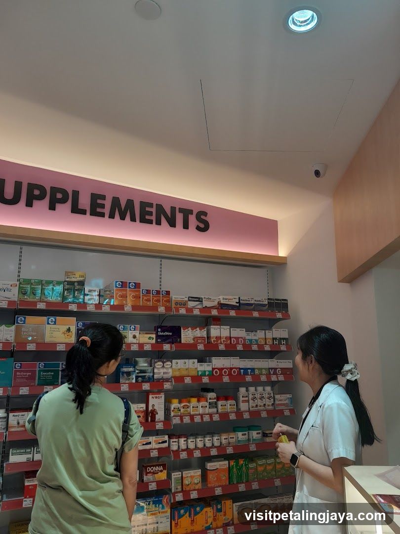 Supplements Store Interior