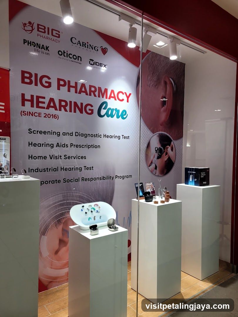 Big Pharmacy Hearing Care Display