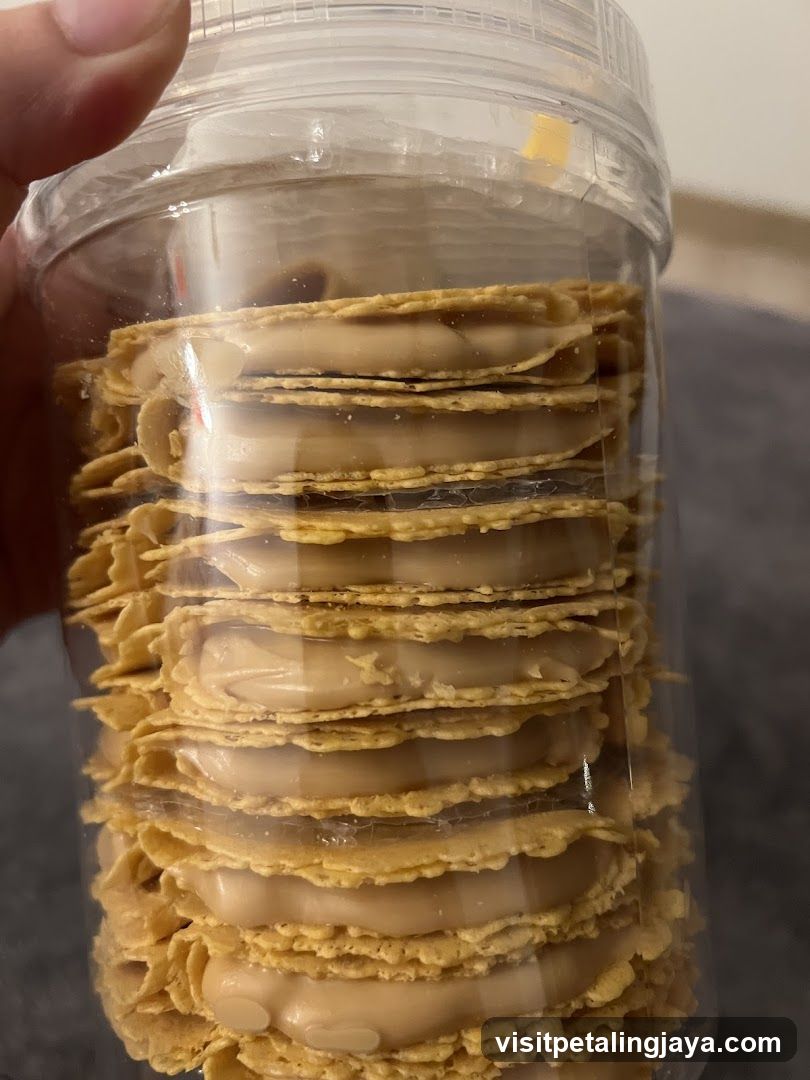 Candy Cane Cookies in Jar