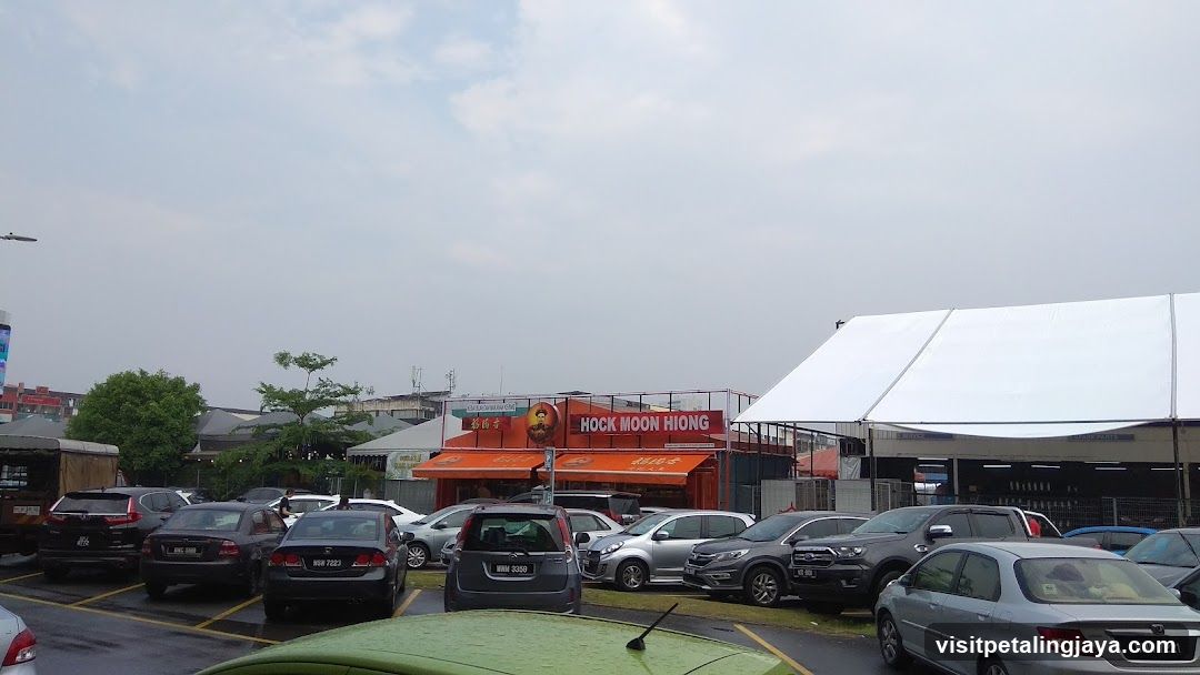 Parking Lot with Storefronts