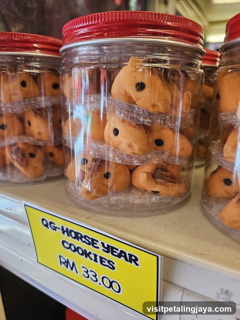 Horse Year Cookies Display