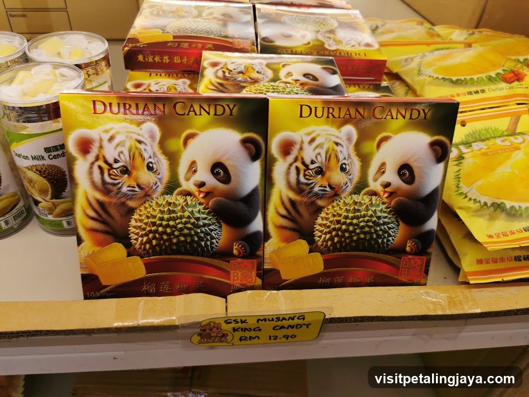Durian Candy Display