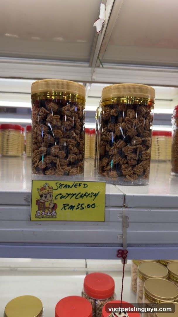 Seafood Jars Display