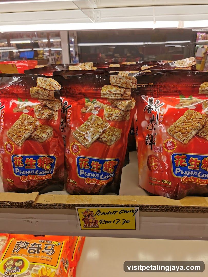 Peanut Candy Display