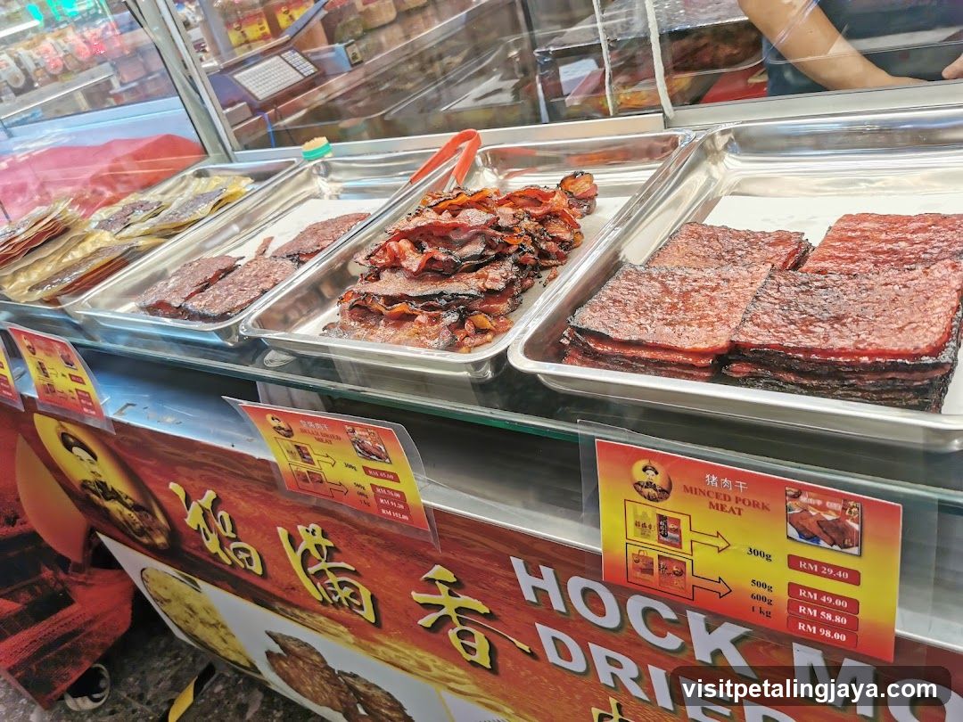 Dried Meat Display