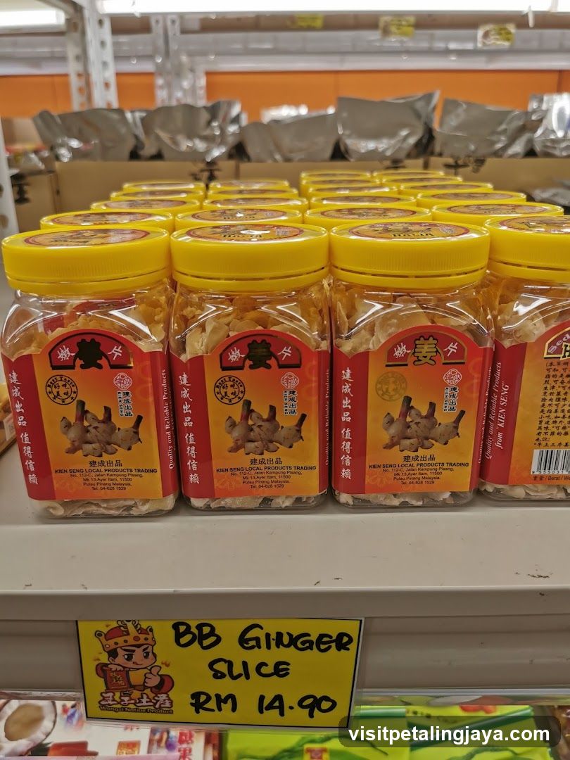 BB Ginger Slice Display