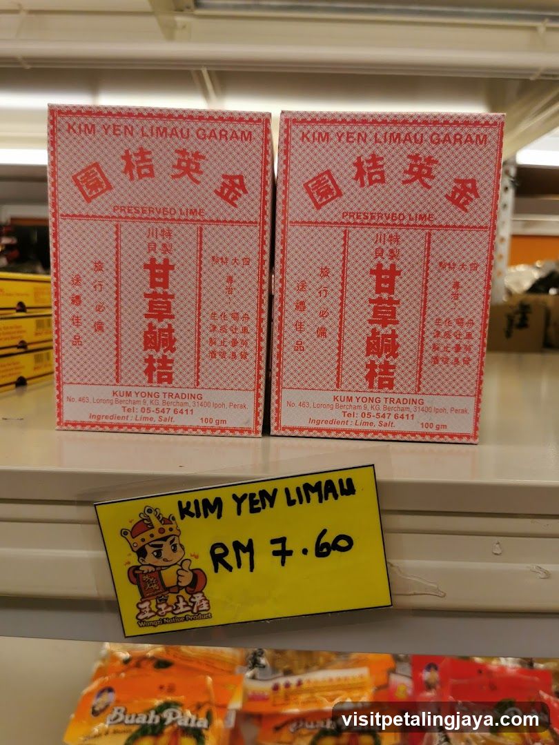 Preserved Lime Product Display