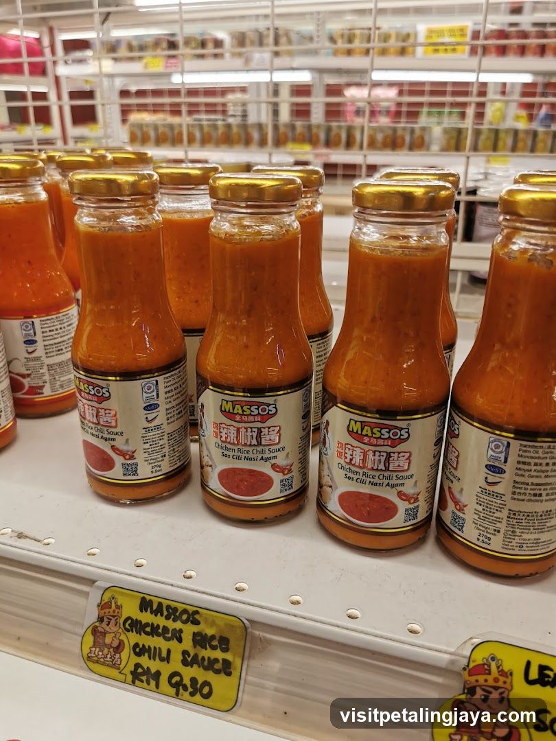 Chili Sauce Display