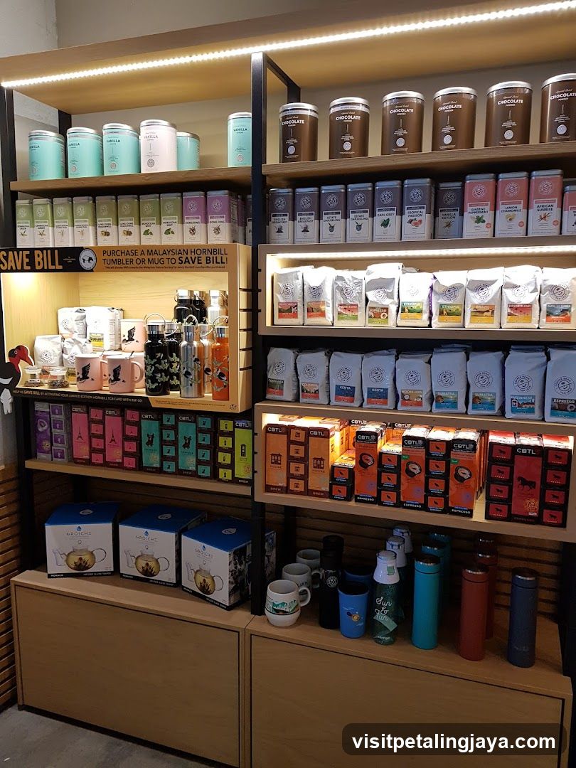 Coffee Shop Interior Display