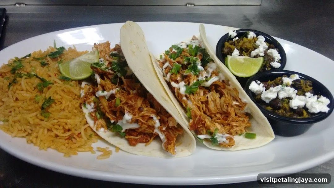 Tacos and Rice Plate