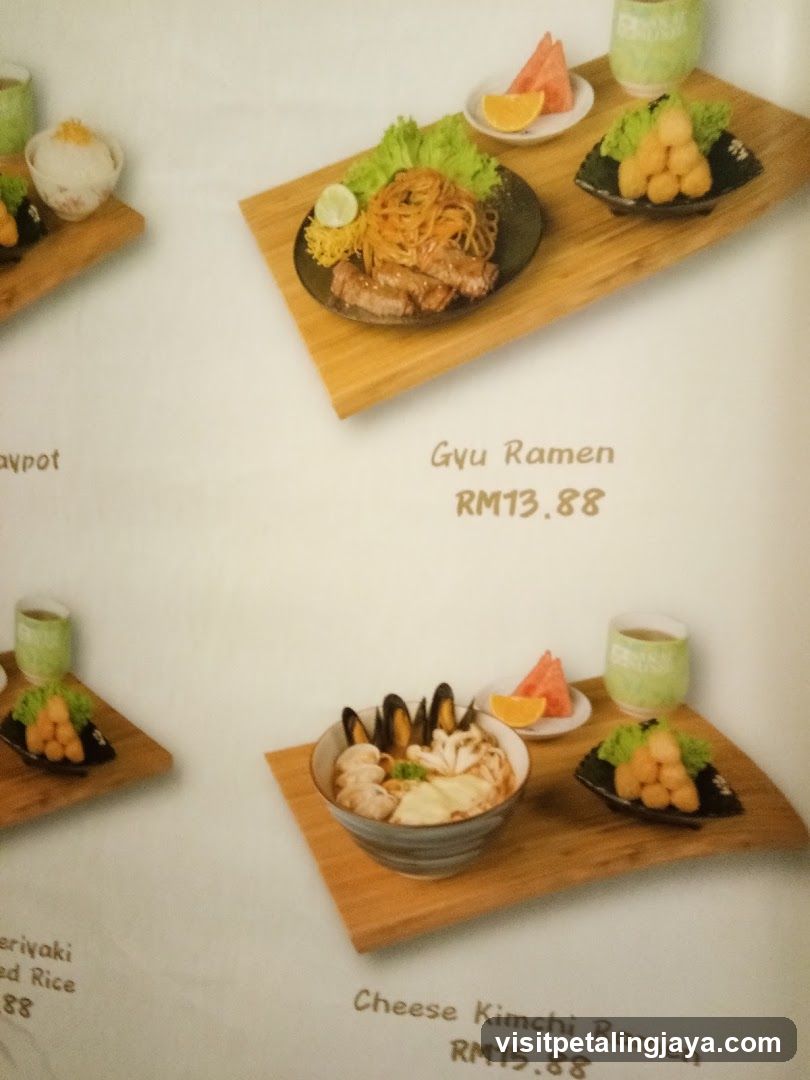 Ramen Menu Page