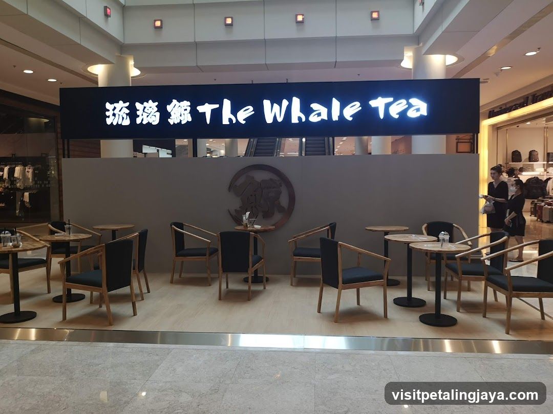 The Whale Tea Interior