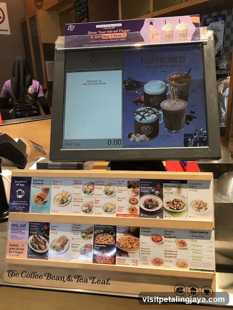 Coffee Shop Interior Display