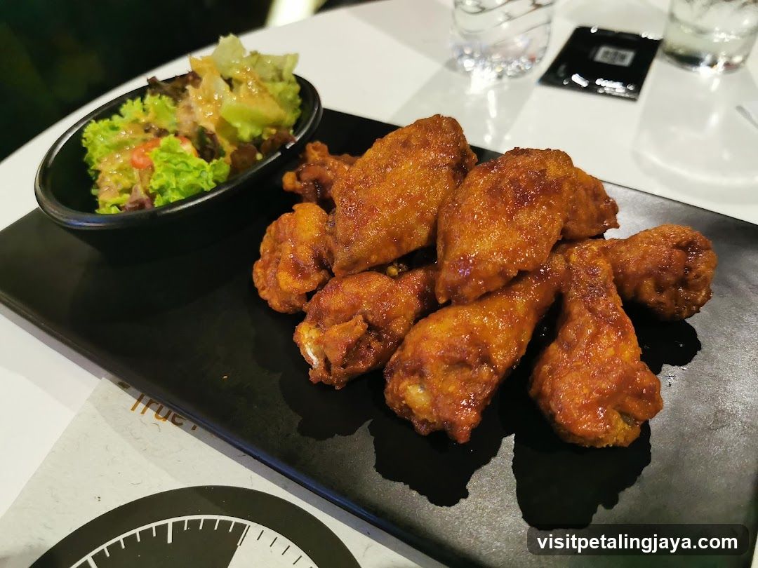 Fried Chicken and Salad Plate