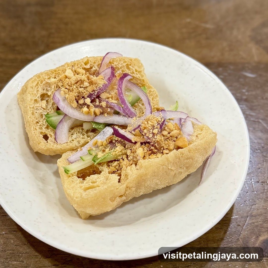 Fried Dough Sandwich with Toppings