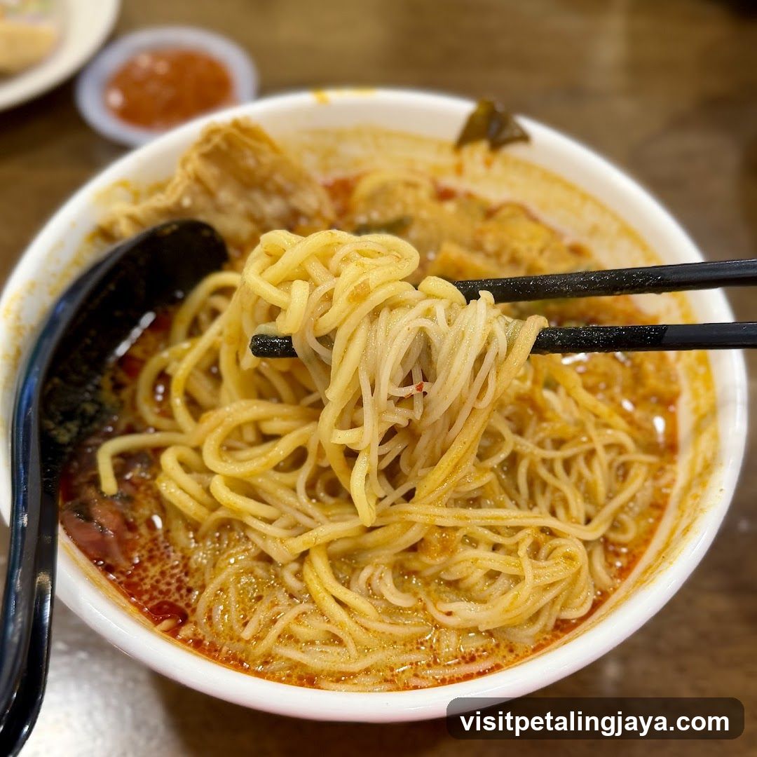 Noodle Bowl with Chopsticks