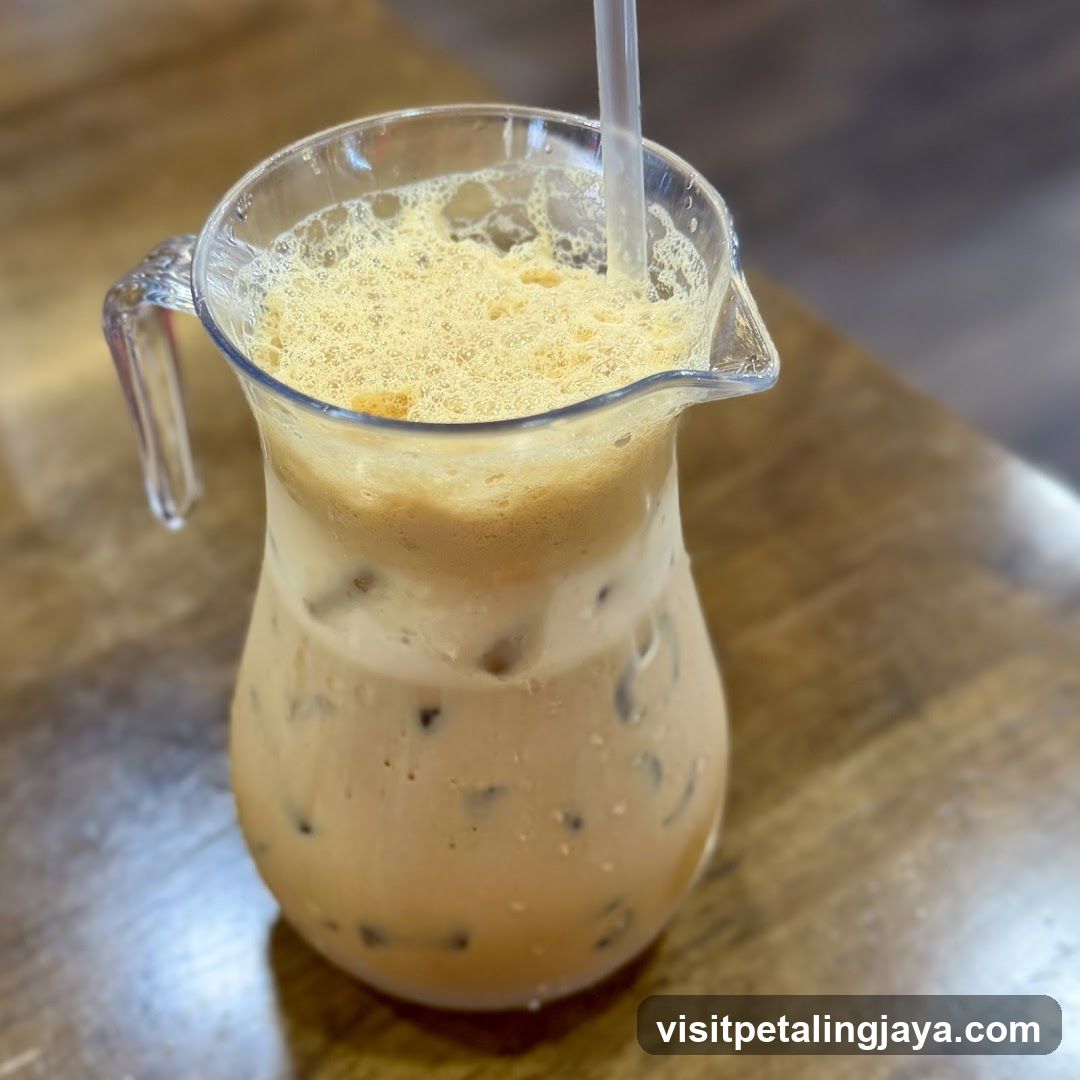 Iced Coffee in Pitcher