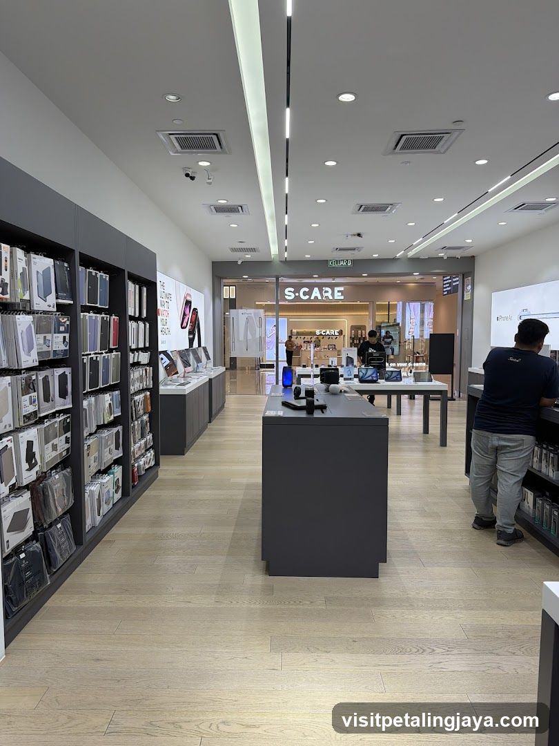 Electronics Store Interior