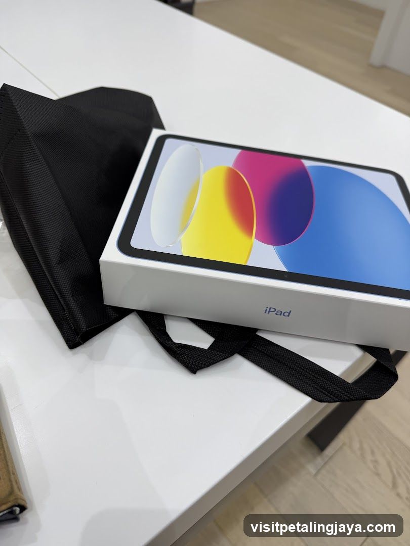 iPad Box on Table