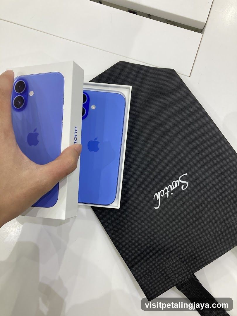 Blue iPhone Unboxing