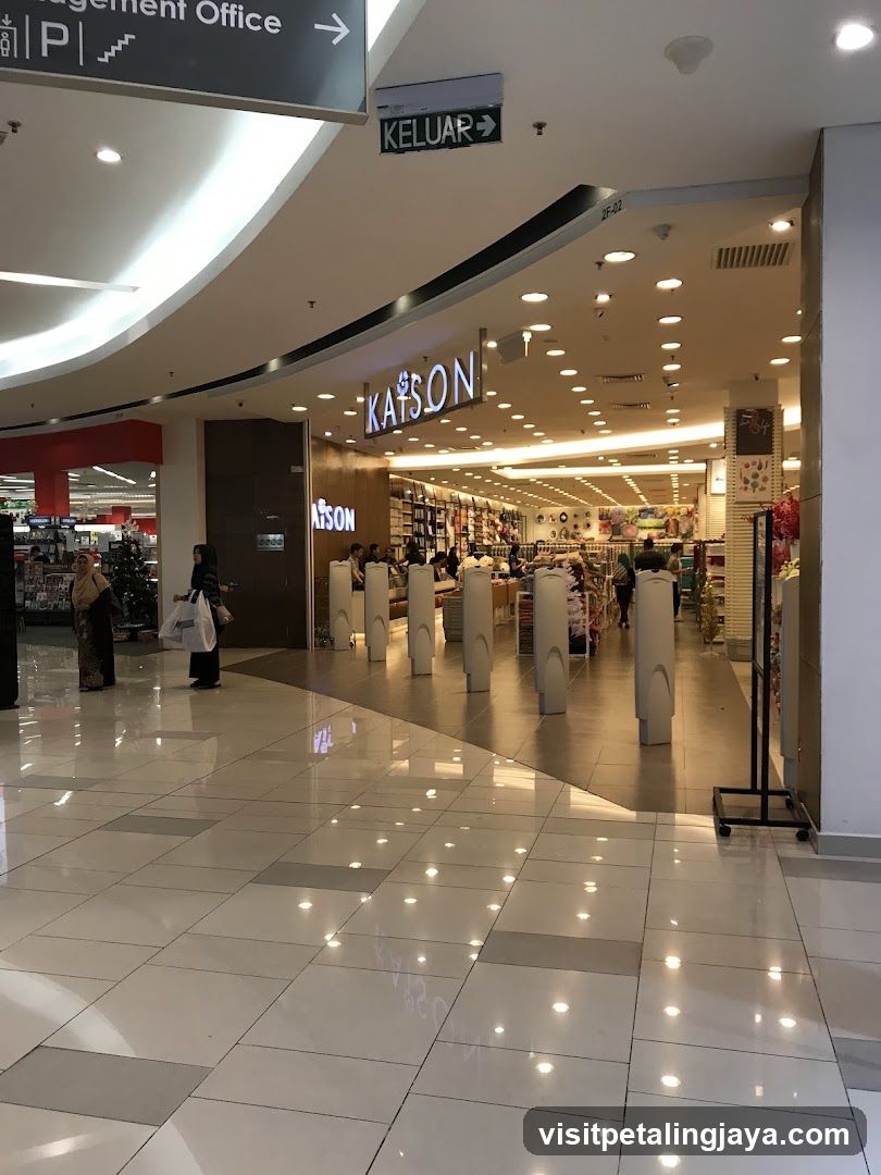 Shopping Mall Interior View