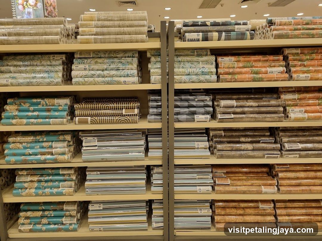 Wallpaper Display Shelf