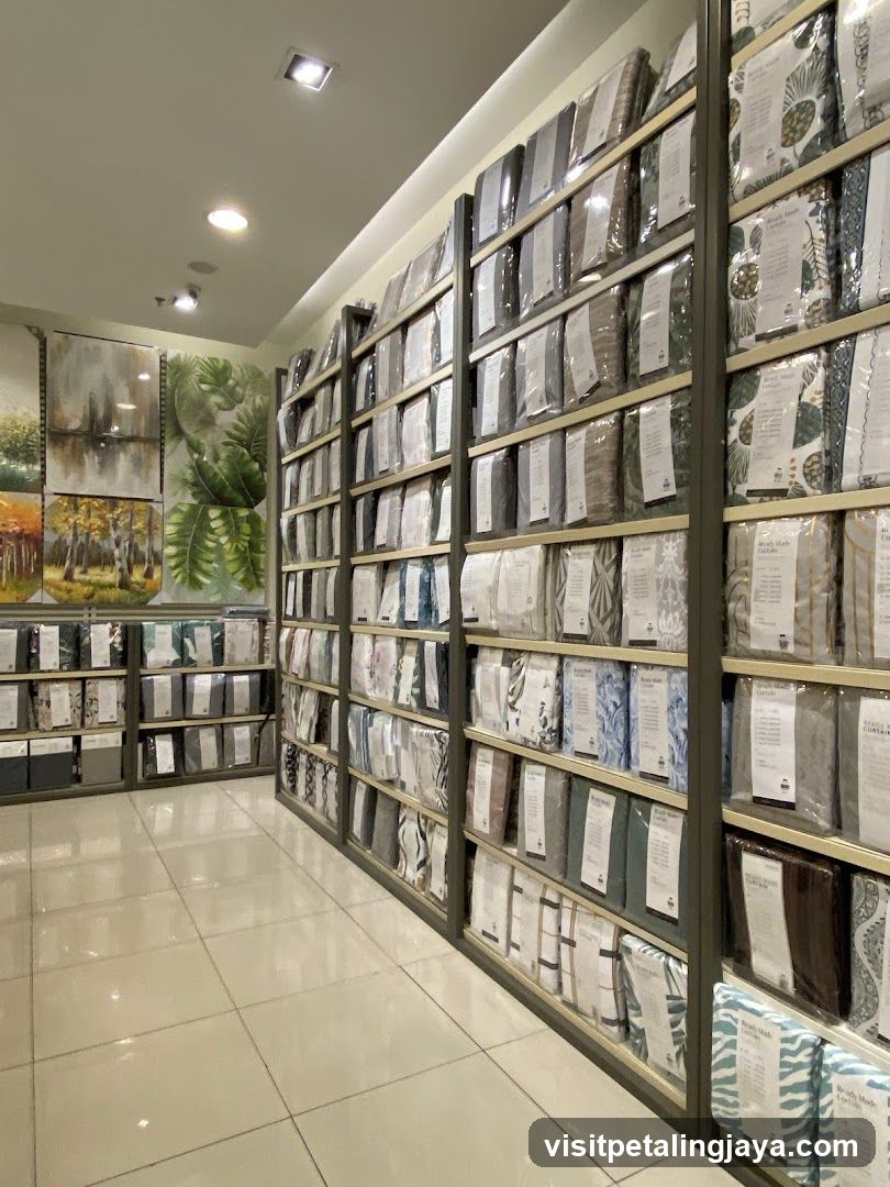 Home Textile Store Interior