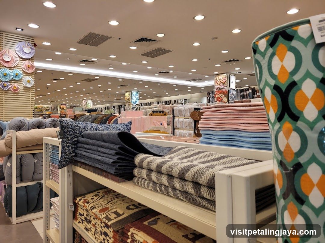 Home Textile Store Interior