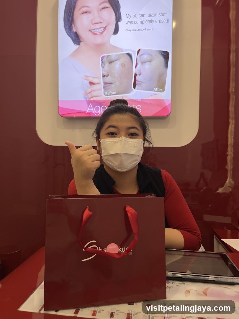 Beauty Salon Interior with Staff and Product Display
