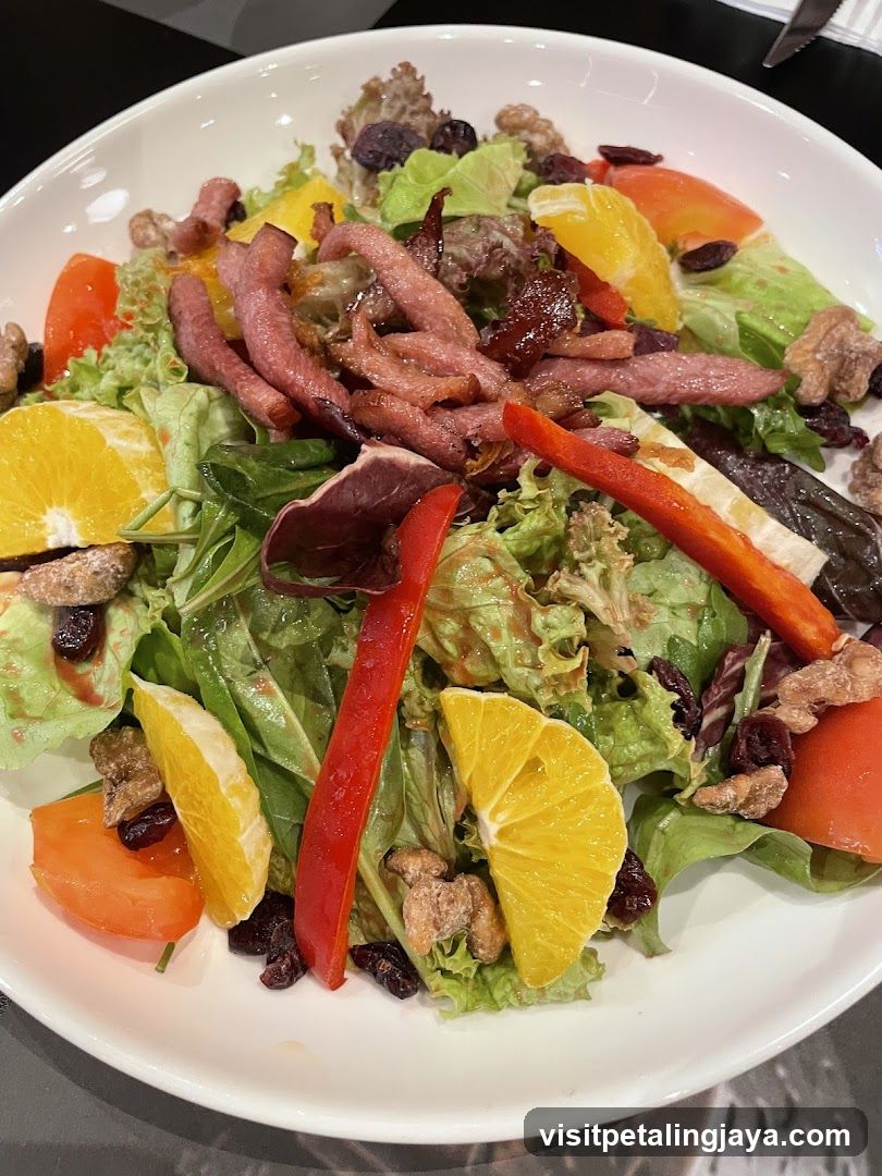 Mixed Fruit and Nut Salad with Dried Fruits