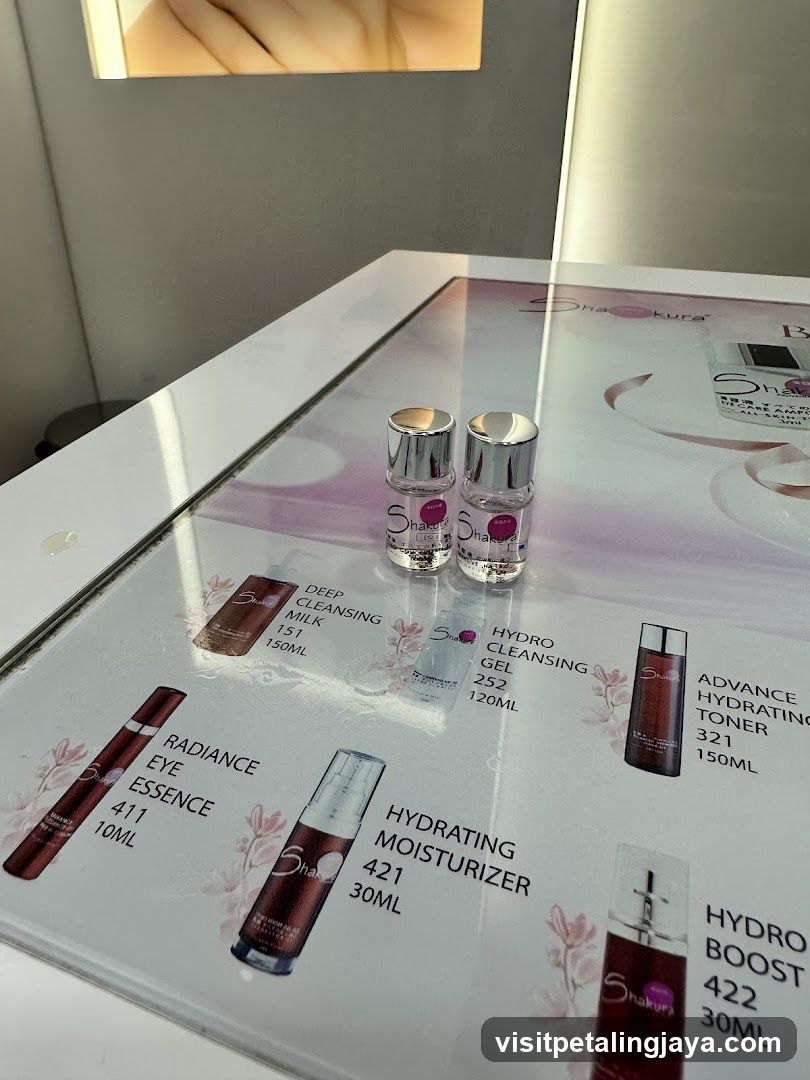 Shampoo Product Display